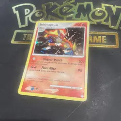 Infernape LV. 40 Holo Card Diamond & Pearl 5/130 Ultra Rare 2007 LP/MP Condition - Image 1