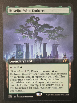 Boseiju, Who Endures - Kamigawa: Neon Dynasty #501 - NM - Image 1