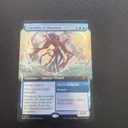Emeritus of Ideation | Extended Art | Foil | Secrets of Strixhaven | MTG - Image 1