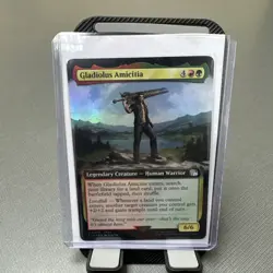 FOIL Extended Art GLADIOLUS AMICITIA mtg NM Final Fantasy 1 Unc - Image 1