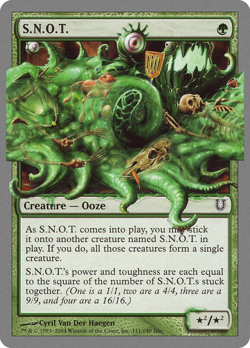 MTG magic 1x S.N.O.T. (M/NM) Unhinged - Image 1