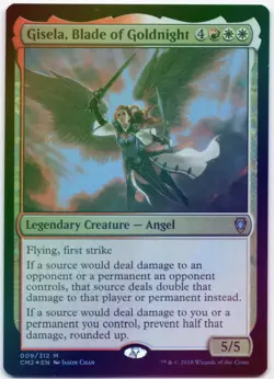 Gisela, Blade of Goldnight Foil M Commander Anthology Volume II 9 LP - Image 1