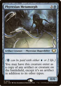 Phyrexian Metamorph 75 EOC Commander: Edge of Eternities NM - Image 1