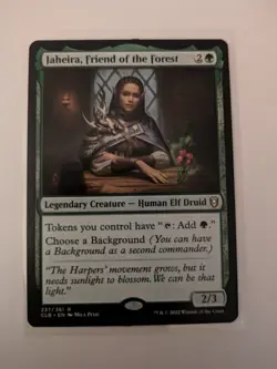 Jaheira Friend of the Forest - Commander Legends Battle for Baldur's Gate MTG NM - Image 1