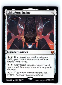 Lithoform Engine 245 Mythic Zendikar Rising Magic: The Gathering Near Mint - Image 1