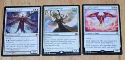 MTG 3x Rare White Angelic Arbiter, Exquisite Archangel, Deathless Angel - Image 1