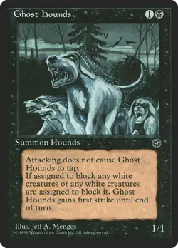 MTG Ghost Hounds ** Homelands ** English (NM) - Image 1