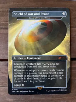 Captain America Secret Lair X Marvel Non-Foil MTG Foil Masterwork of Ingenuity - Image 5