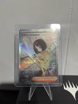 Pokemon Erika's Invitation 203/165 SV151 Full Art Special Illustration Rare Holo - Image 1