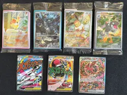 Pokemon Lot of 7 Promo Cards (4 sealed) - Image 1