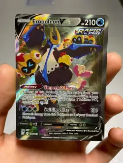 Pokemon Empoleon V (Alternate Full Art) - SWSH05: Battle Styles NM - Image 1