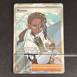 Pokemon TCG NAVEEN 112/088 Ultra Rare Holo PERFECT ORDER - Image 1