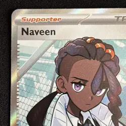 Pokemon TCG NAVEEN 112/088 Ultra Rare Holo PERFECT ORDER - Image 2