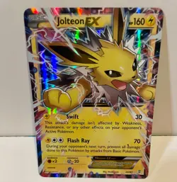 2016 Pokemon Jolteon EX Holo (28/83) - Generations - Image 1