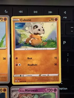 Pokemon TCG Cubone Marowak Card Lot (4) Evolution Line Various Sets NM - Image 4