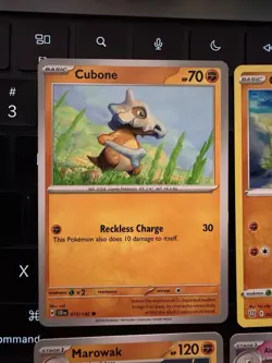 Pokemon TCG Cubone Marowak Card Lot (4) Evolution Line Various Sets NM - Image 5