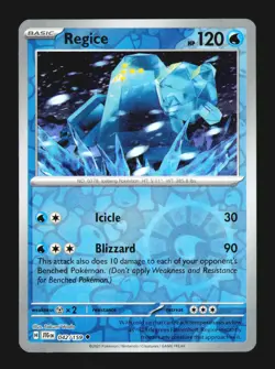 Regice 042/159 Uncommon Journey Together Reverse Holo Near Mint - Image 2