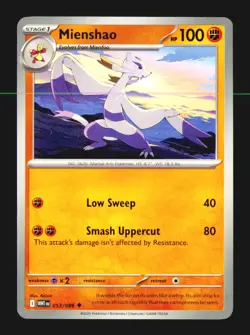 Mienshao 053/086 Uncommon White Flare Near Mint - Image 2
