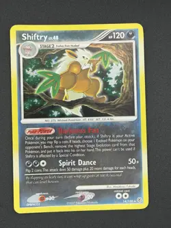 Pokemon Shiftry Holo Holo Rare Diamond and Pearl 14/130 LP - Image 1