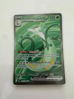 Serperior ex 156/086 Holo Ultra Rare Black Bolt Pokemon Near Mint - Image 1