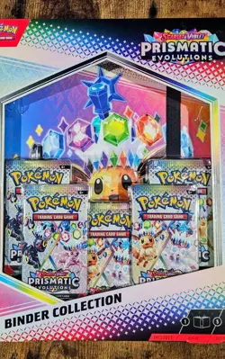 Pokemon TCG: Scarlet & Violet - Prismatic Evolutions Binder Collection Brand NEW - Image 1
