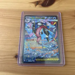 Pokemon Mega Greninja EX 116/086 Rare Full Art Holo, chaos rising - Image 1