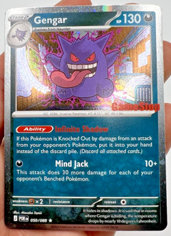 Pokemon TCG Gengar 050/088 GameStop Promo Stamped - Near Mint - Image 3
