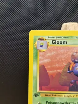 Pokemon TCG 1999 WOTC Jungle 1st Edition Gloom 37/64 - Light Play - Image 3