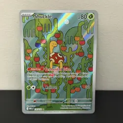 Pokemon TCG Shuckle 136/132 Illustration Rare Mega Evolution (MEG) NM - Image 1