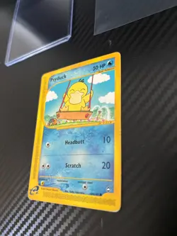 Pokemon TCG Psyduck 104/147 Aquapolis Regular LP FRONT / MP BACK - Image 3