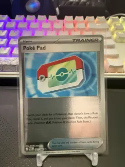Pokemon TCG - Poke Pad 81/88 - REVERSE HOLO NM Perfect Order - Image 1