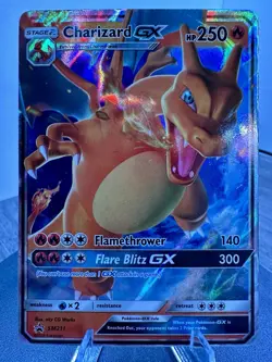 Charizard GX SM211 Promo Hidden Fates NM - Image 1