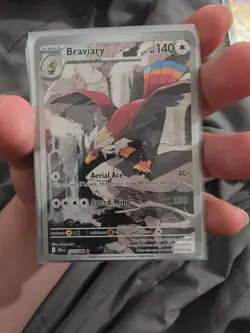 Braviary 155/086 SV: Black Bolt Illustration Rare Pokemon TCG - Image 1