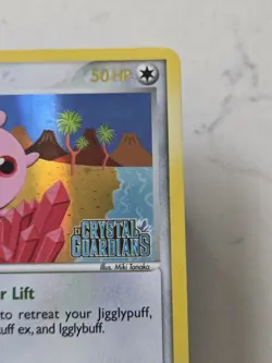 Igglybuff 21/100 Reverse Holo Stamped Pokemon EX Crystal Guardians Tcg - Image 5