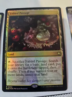 MTG - Fabled Passage FOIL - Bloomburrow - Image 1