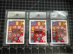Pokemon Old Maid Charmander Bulbasaur Squirtle CGC Sequential Gem Mint 10 Set - Image 2