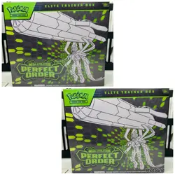 2x Pokemon Perfect Order Mega Evolutions Elite Trainer Box- New Sealed Boxes - Image 1