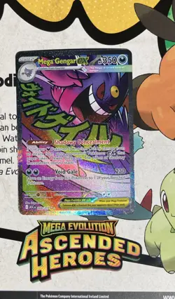 Pokemon TCG Mega Gengar EX 269/217 Mega Attack Rare Ascended Heroes NM/M Fresh! - Image 3