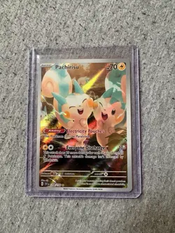 Pokemon TCG Riolu 215/198 Illustration Rare Full & pachirisu bundle - Image 3