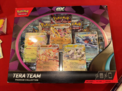 Pokemon TCG Tera Team Premium Collection SEALED - Image 1