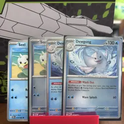 Pokemon Mega Evolution Perfect Order Seel and Dewgong Standard/Parallel/Foil - Image 1