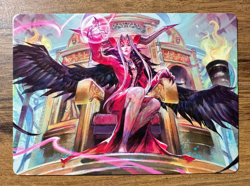 Magic MTG Final Fantasy Sorceress's Schemes 9/53 Art Series - Image 1