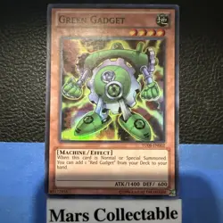 Yu-Gi-Oh! Green Gadget TU08-EN002 Super Rare LP - Image 1