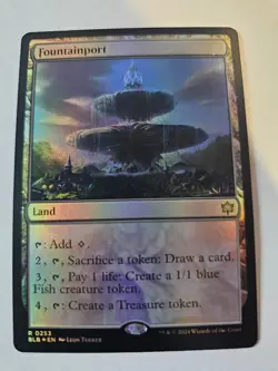 MTG - Fountainport FOIL - Bloomburrow - Image 1
