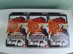 3x One Piece CCG Starter Deck Absolute Justice ST-06 English Sealed - Image 1