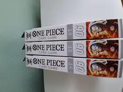 3x One Piece CCG Starter Deck Absolute Justice ST-06 English Sealed - Image 2
