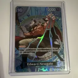 OP13 042 Adventure on Kami island Edward Newgate SP Alt Art Holo - Image 1