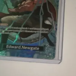 OP13 042 Adventure on Kami island Edward Newgate SP Alt Art Holo - Image 4