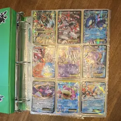 Pokemon TCG XY BREAKthrough English Holo EX Card Lot in Binder w/ Pages - Image 1
