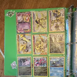 Pokemon TCG XY BREAKthrough English Holo EX Card Lot in Binder w/ Pages - Image 2